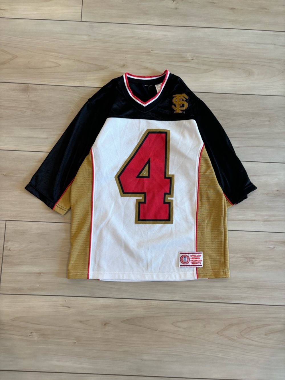 Florida State Seminole’s Vintage Womens College Football Jersey #4 NCAA